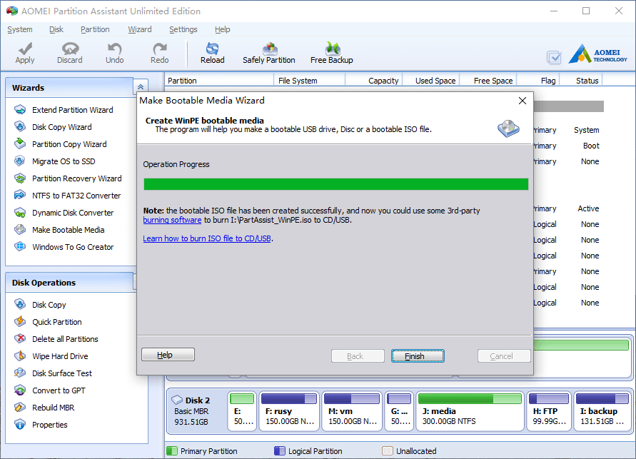 how to create a bootable partition on hard drive EasyBCD 2.2